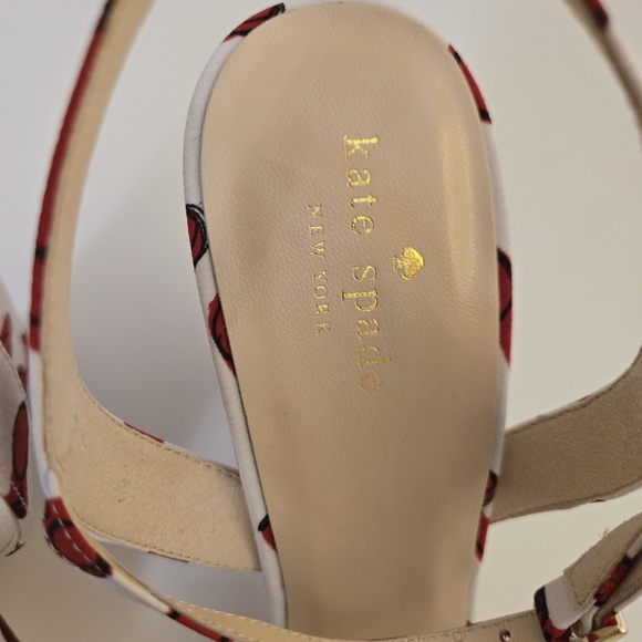 NWOT Kate Spade rare Ivana wedge sandals, size 9 - Picture 8 of 14